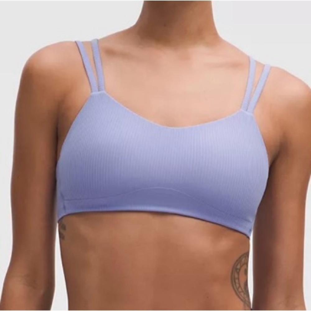 Lululemon Athletica Teal Ribbed Bralette - Picture 4 of 5